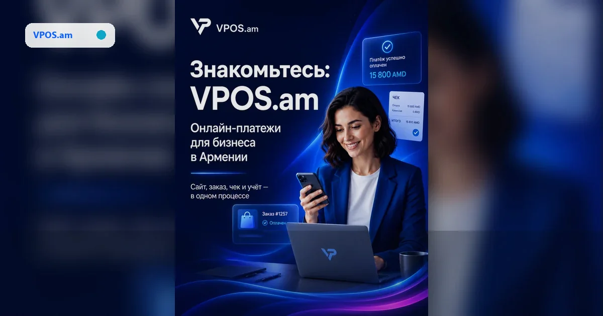 Что такое VPOS.am: онлайн-платежи для бизнеса в Армении