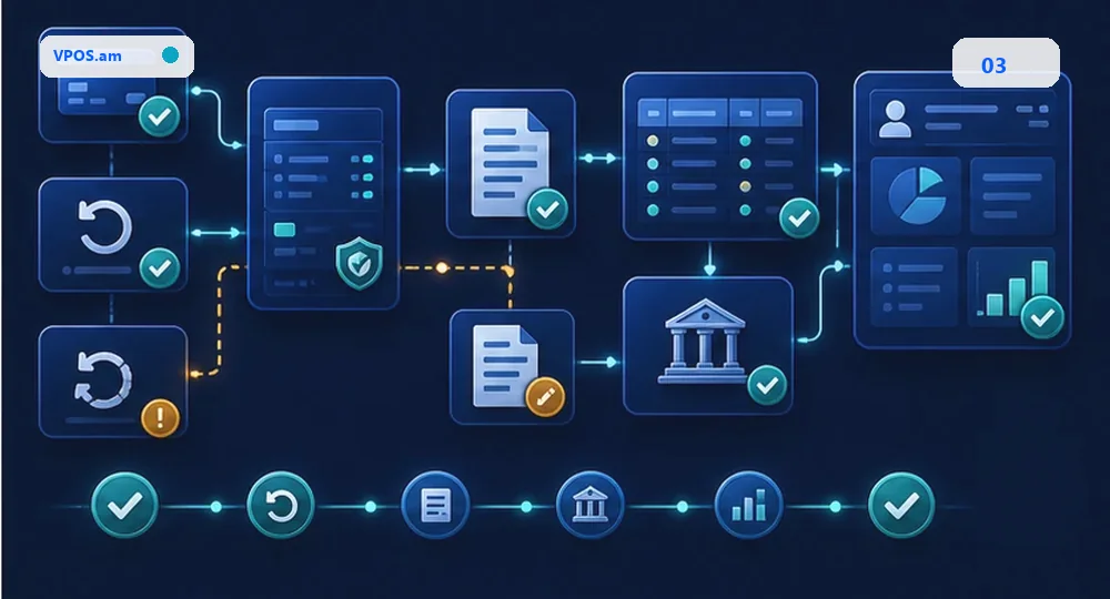 Refund + fiscal correction + accounting